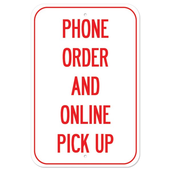 Signmission 12 in Height, Aluminum, 12" x 18", A-1218-25442 A-1218-25442 - main
